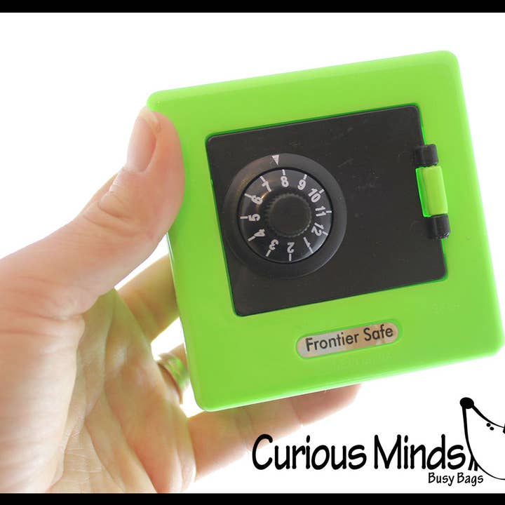 1 petite tirelire sécurisée à combinaison avec porte-monnaie pour la vente par Curious Minds Toys