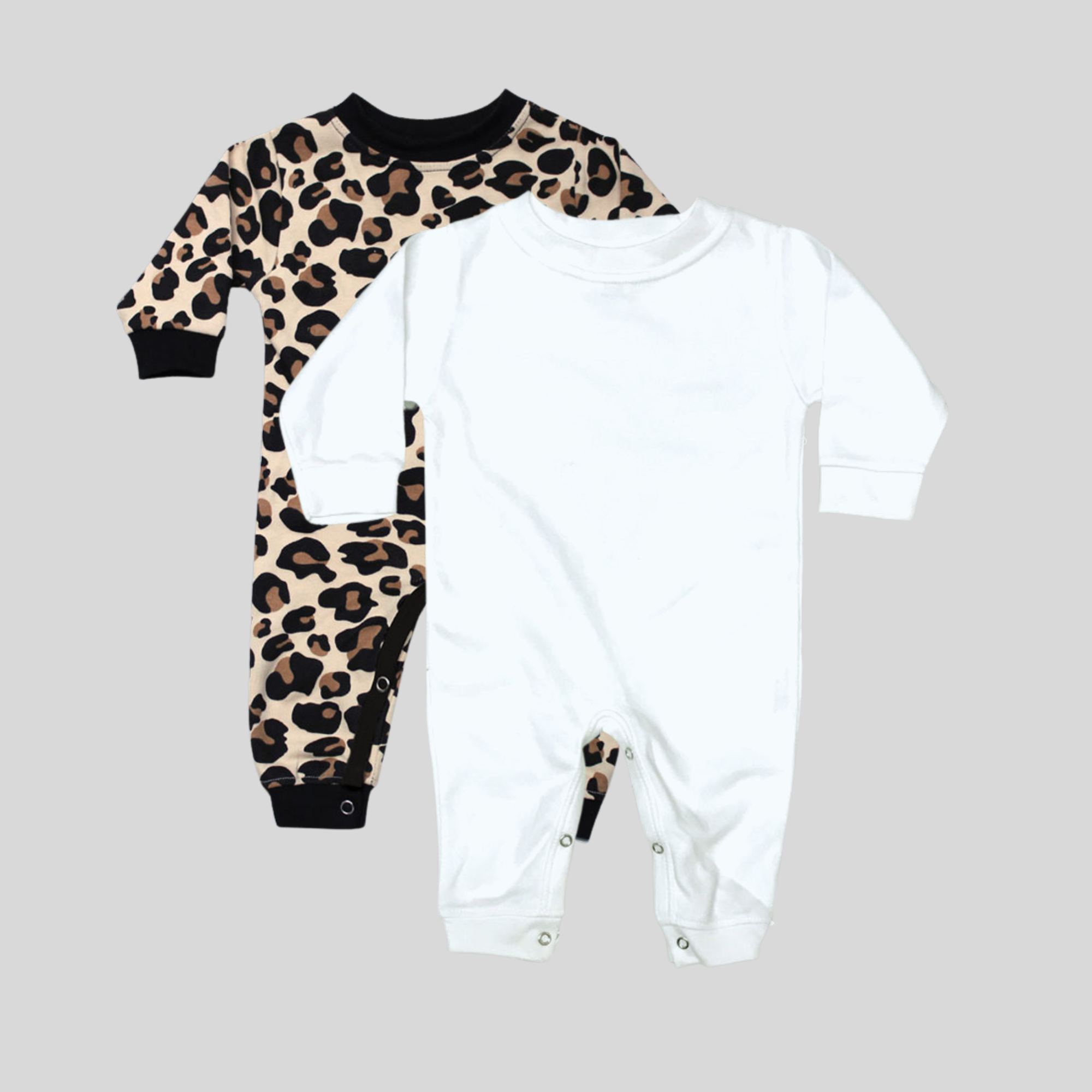 Laughing Giraffe - Wholesale Sleepsuit - Baby - Baby Blank Long Sleeve Sleep N Play Romper Infant Jumpsuit7