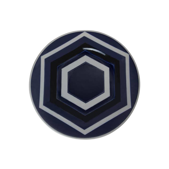 Set da 4 Piatti da Dessert Japan blu navy per la vendita all'ingrosso da parte di The Lino