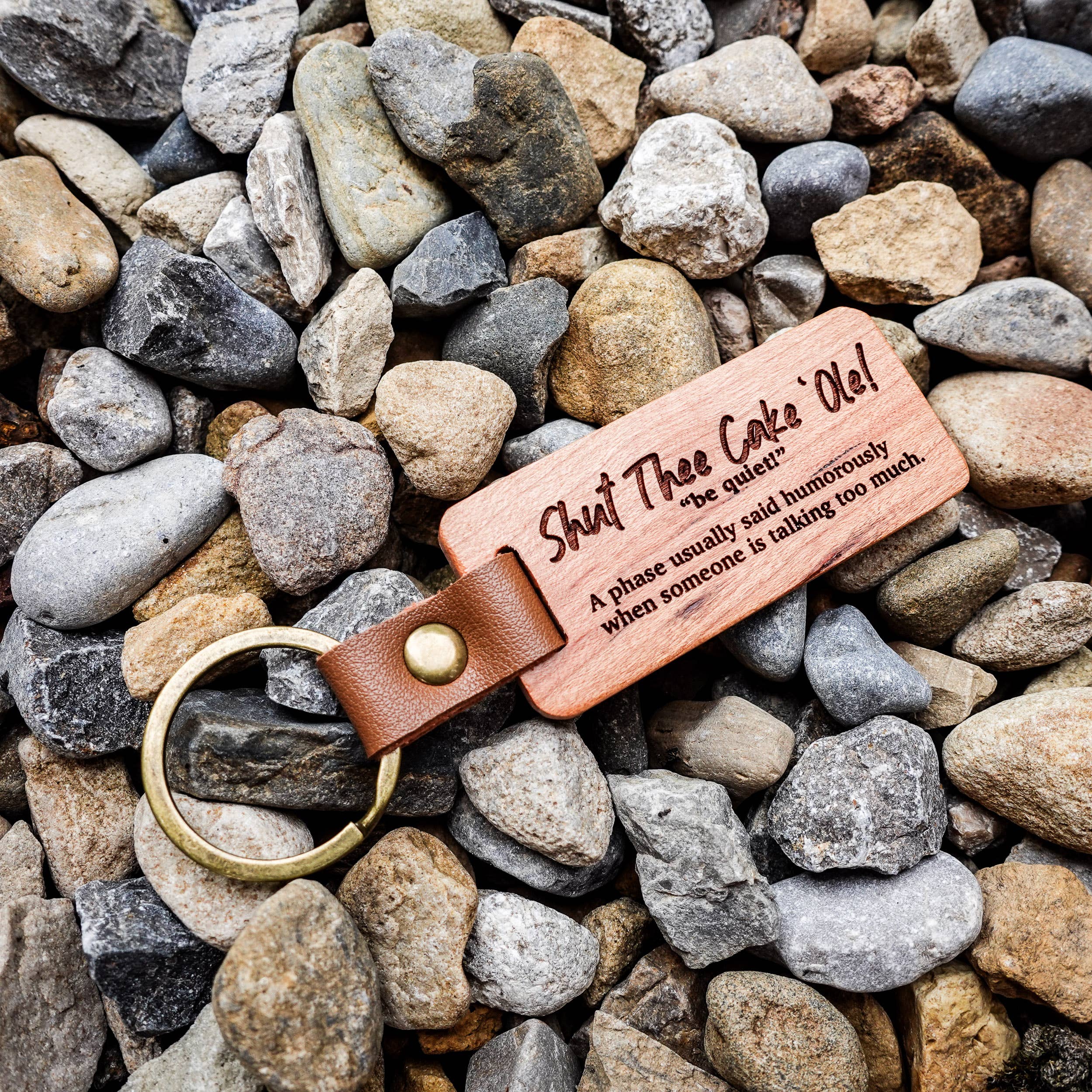 EllieBeanPrints - Wholesale Keychain - Unisex -  Yorkshire Quotes Wooden Keyring With Definitions 0
