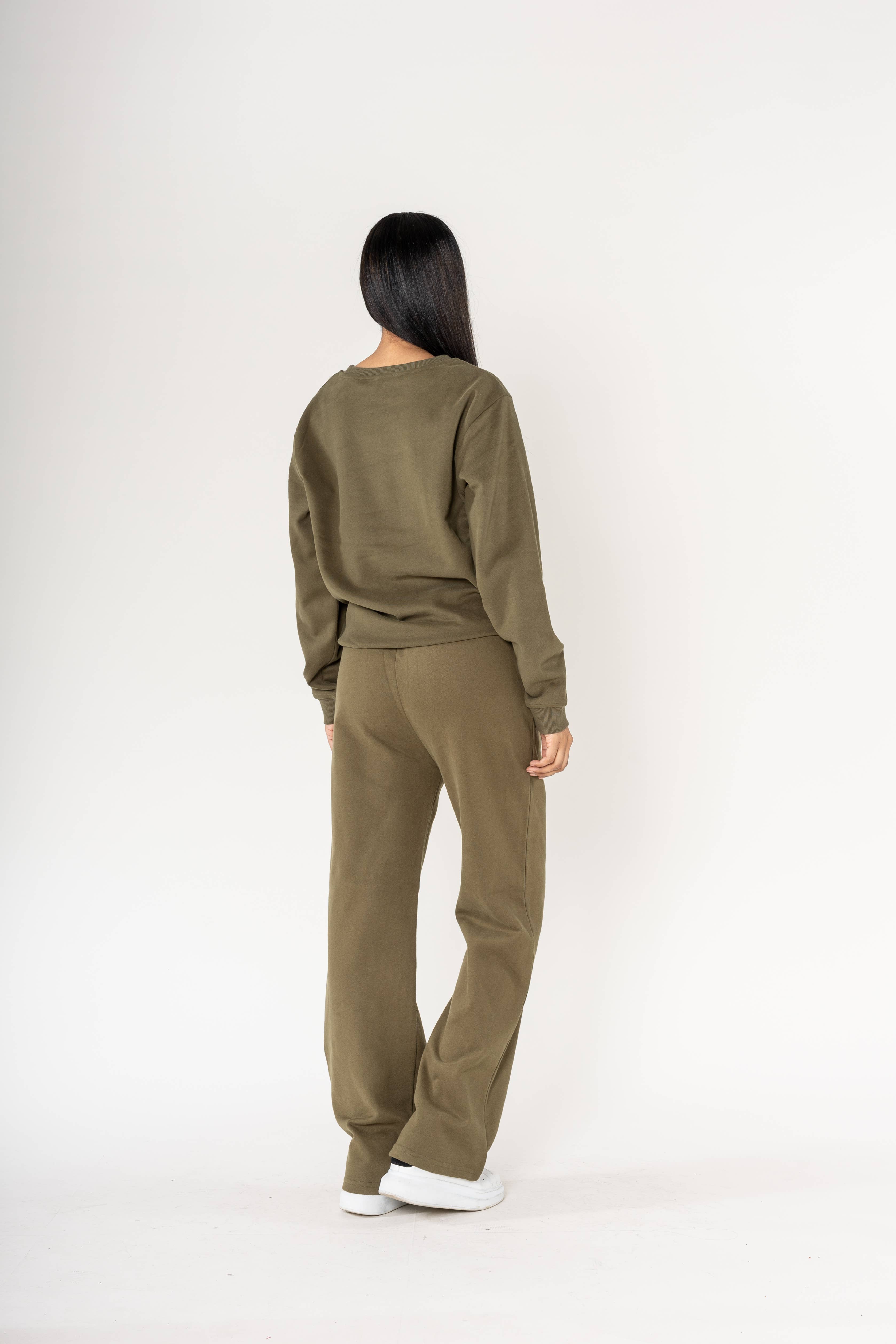 Nina Carter - Wholesale Lounge Sweatpants/Joggers - Women's - F023 loungewear sport flared fleece joggers23