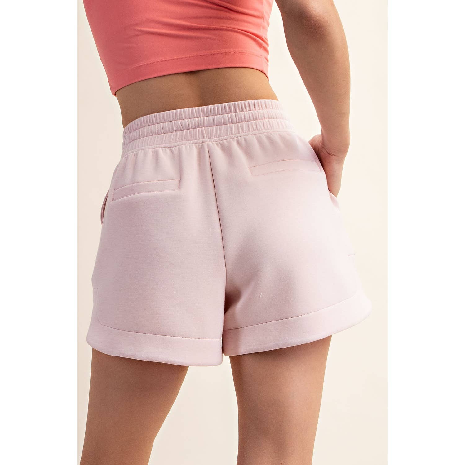 Rae Mode - Wholesale Athletic Shorts - Women's - MODAL SCUBA SHORT PANTS69