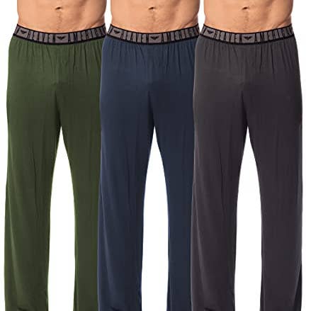 I-Wear Brands - Vendita all'ingrosso Pantaloni sportivi/da jogging loungewear - Uomo - Confezione da 3 pantaloni da salotto da uomo ultra morbidi e leggeri0