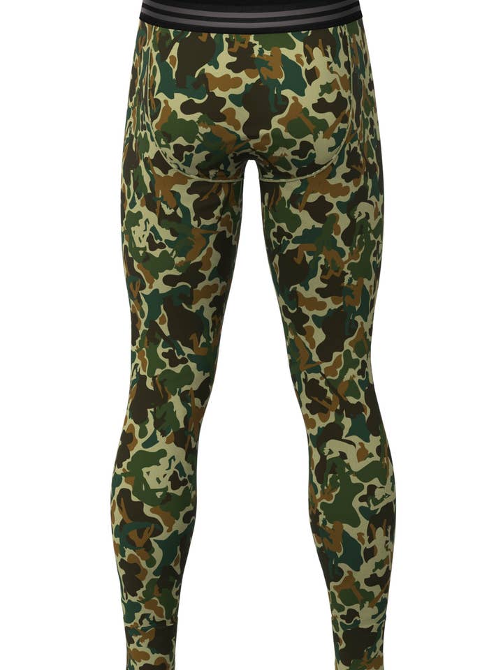 Shinesty, Inc – Roupa interior - Homem por atacado – Os Forni Camo | Camouflage Ball Hammock® Long Johns5