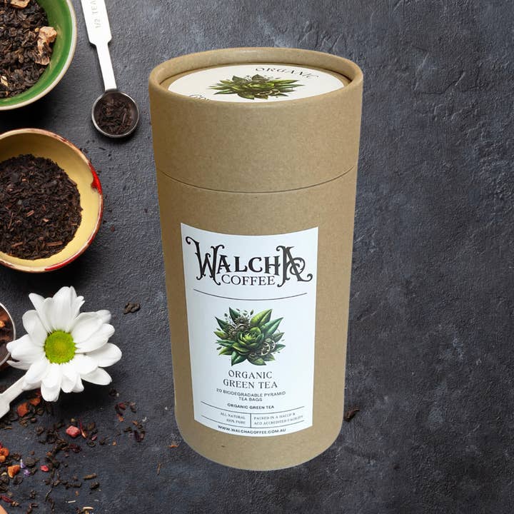 Organic Green Tea for wholesale by Walcha Coffee