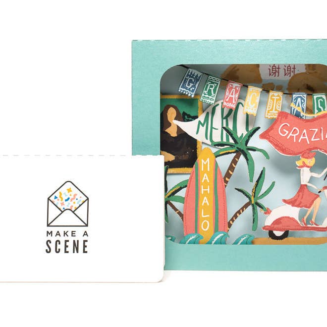 Carte Pop Up de remerciement pour la vente par Make A Scene