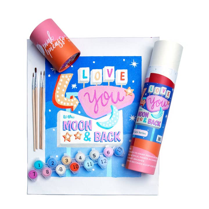Love You to the Moon & Back for wholesale by Pink Picasso Kits