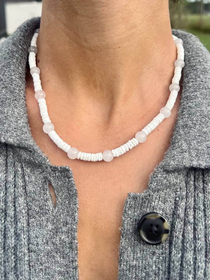 Holokai Halsband | Boho Surfer Strand Smycken | Puka Snäckor för wholesale av HALT