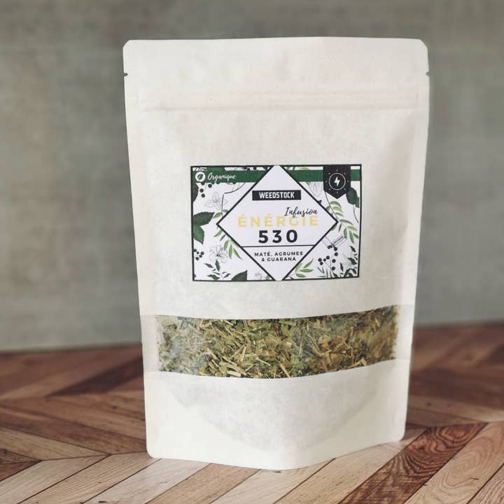 WeedStock - Wholesale Health/Detox Tea - ENERGY INFUSION N° 530 - Tea, Mate and Guarana1