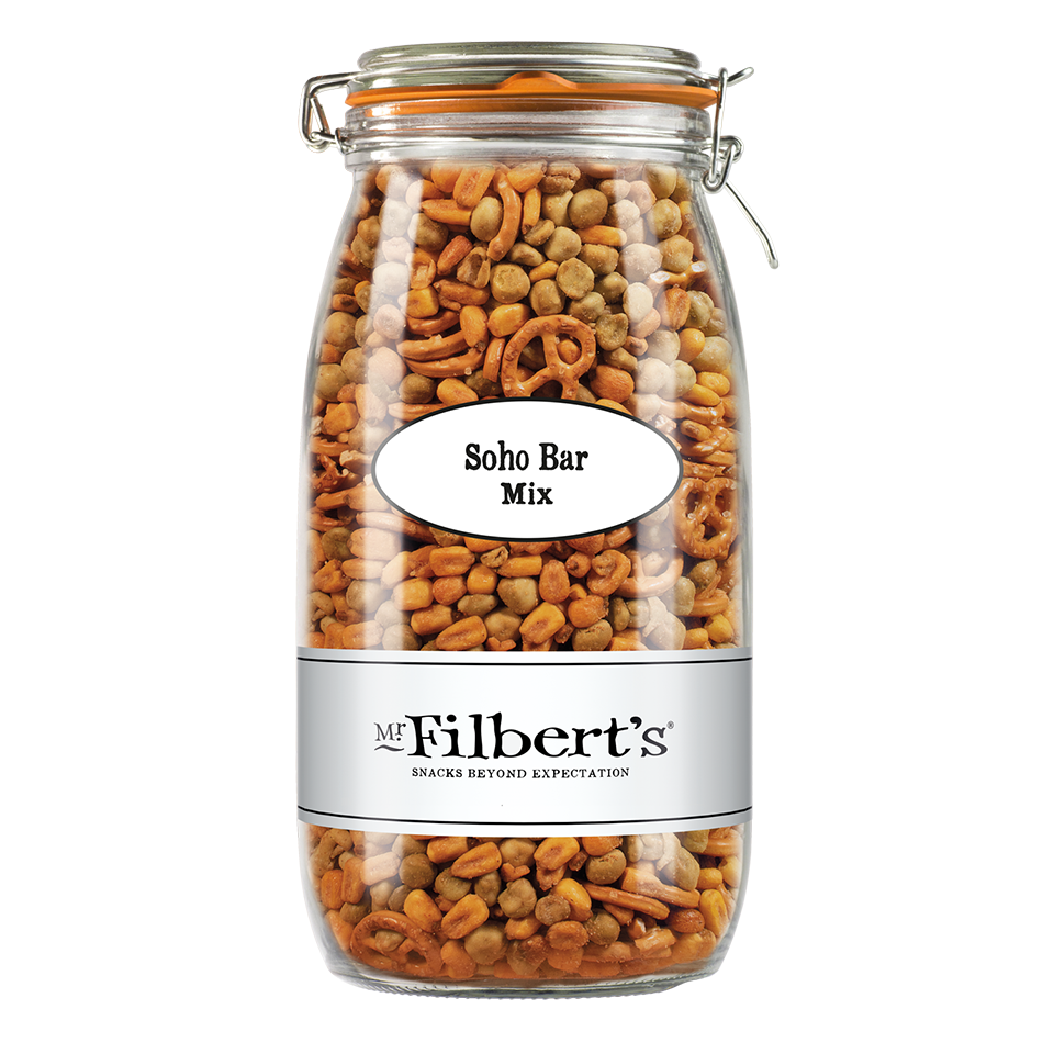 Mr Filbert's – wholesale Trail mix – Soho Bar Mix Loose Serve 750g1