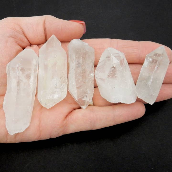 Grade A Brazilian Crystal Point 2-5cm for Chakra for wholesale by Rock Paradise