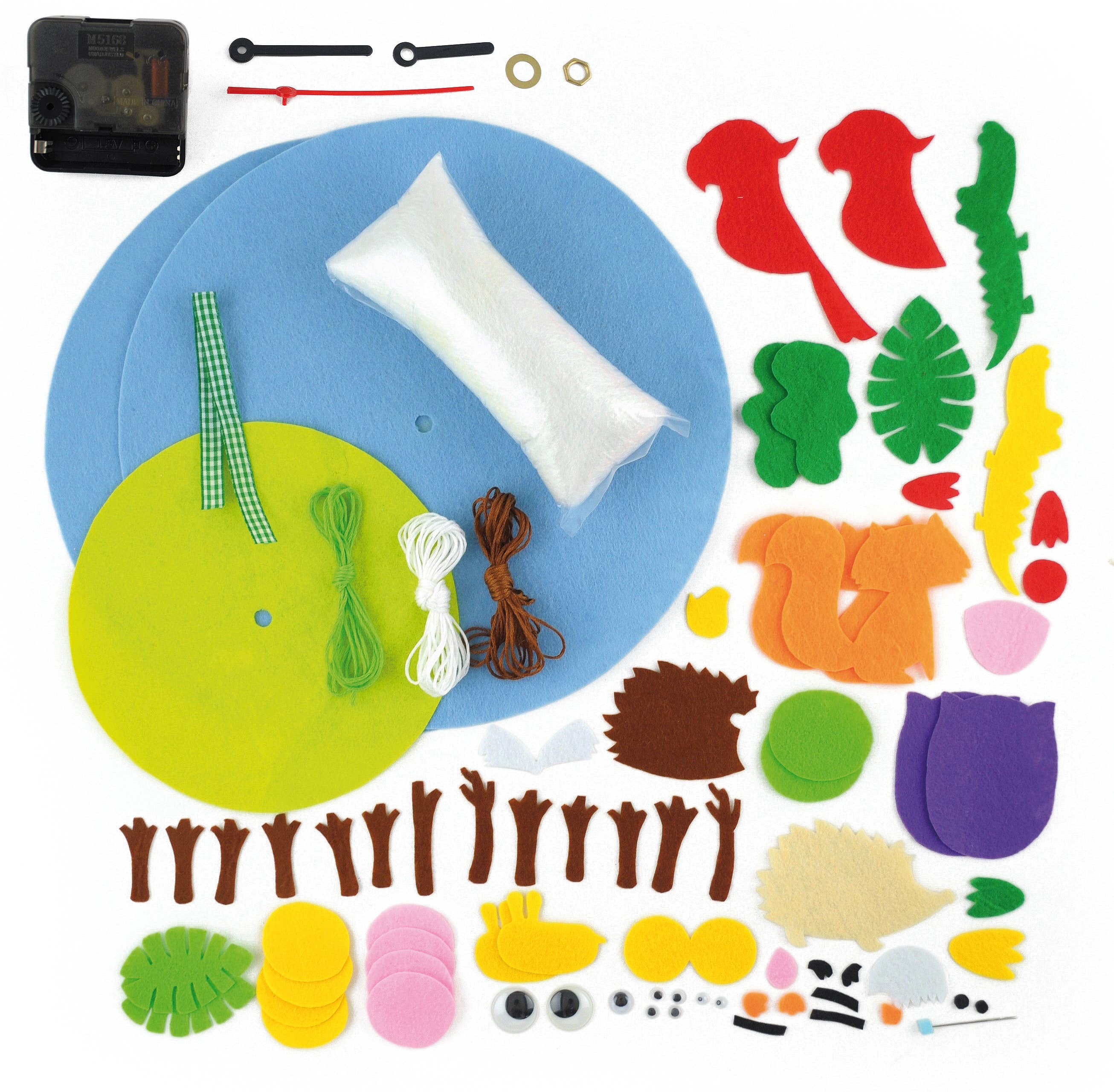 TOYS SERVICE, SL. -ANDREU TOYS- – wholesale Konstset - Barn och baby – GÖR DIN EGEN FILTKLOCKA2