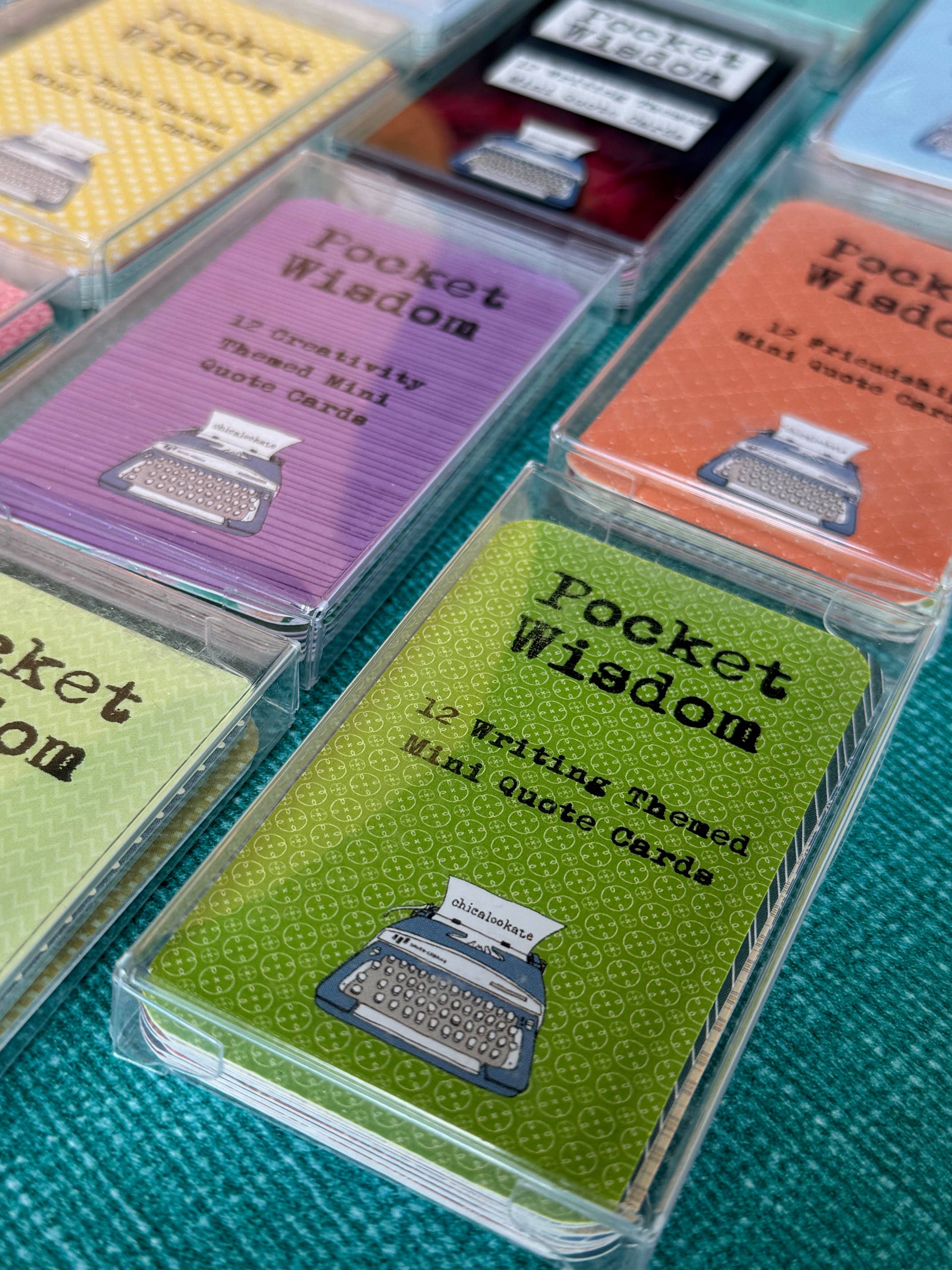 ChicalooKate - Wholesale Stationery/Notecard Set - Wise Women Pt. 2 - Pocket Wisdom Mini Quote Cards7