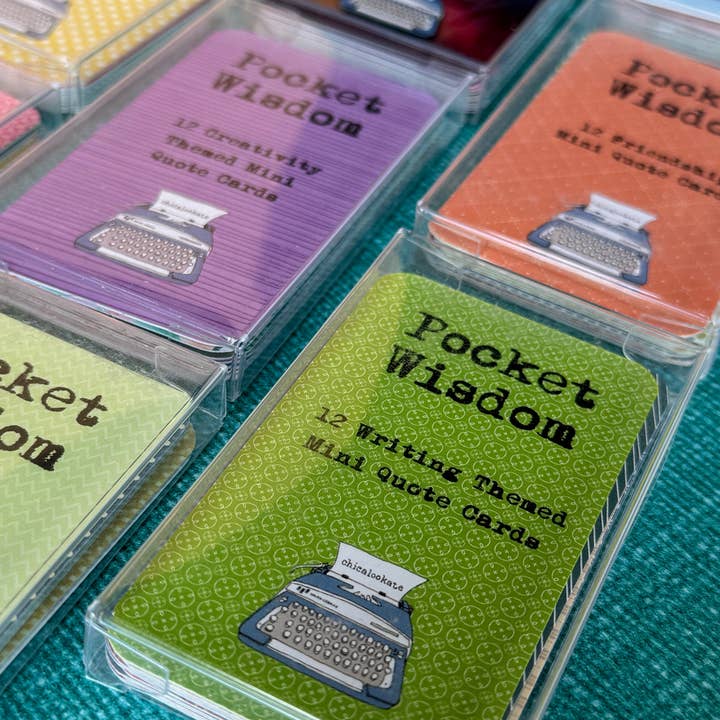 ChicalooKate - Wholesale Stationery/Notecard Set - Wise Women Pt. 2 - Pocket Wisdom Mini Quote Cards7