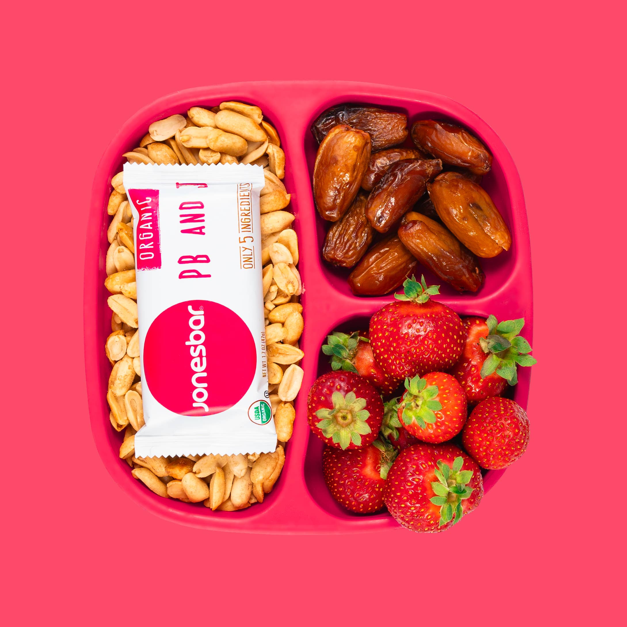 Jonesbar - Wholesale Snack Bar - JONESBAR Peanut Butter and Jelly Organic Fruit & Nut Bar8