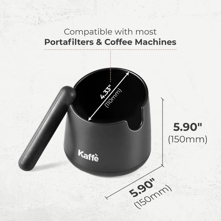 Kaffe - Wholesale Kitchen tool/gadget - Kaffe Knock Box Espresso (6"x4") - Shock Absorbent, Non-Slip3