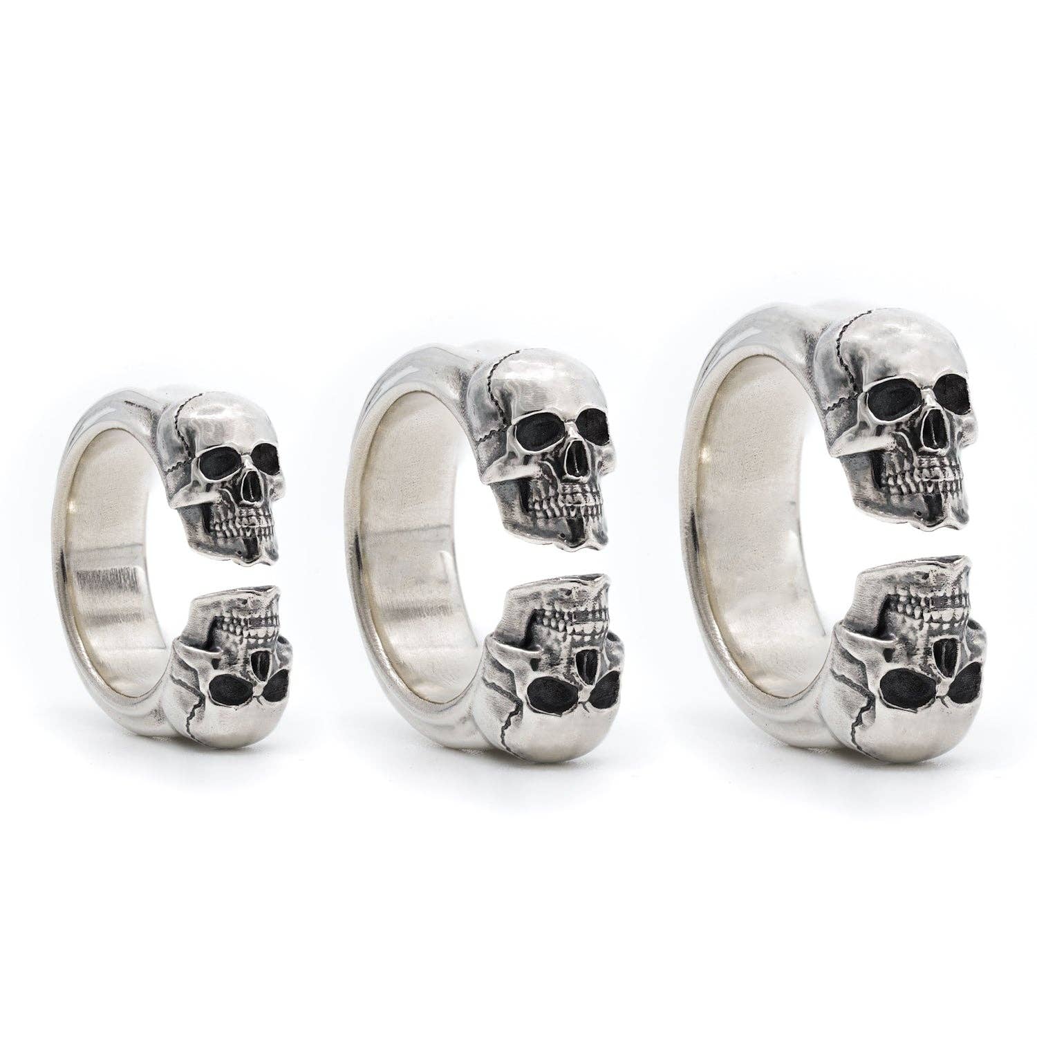 Black Feather Design – wholesale Band/stacked ring – Twin Flame0