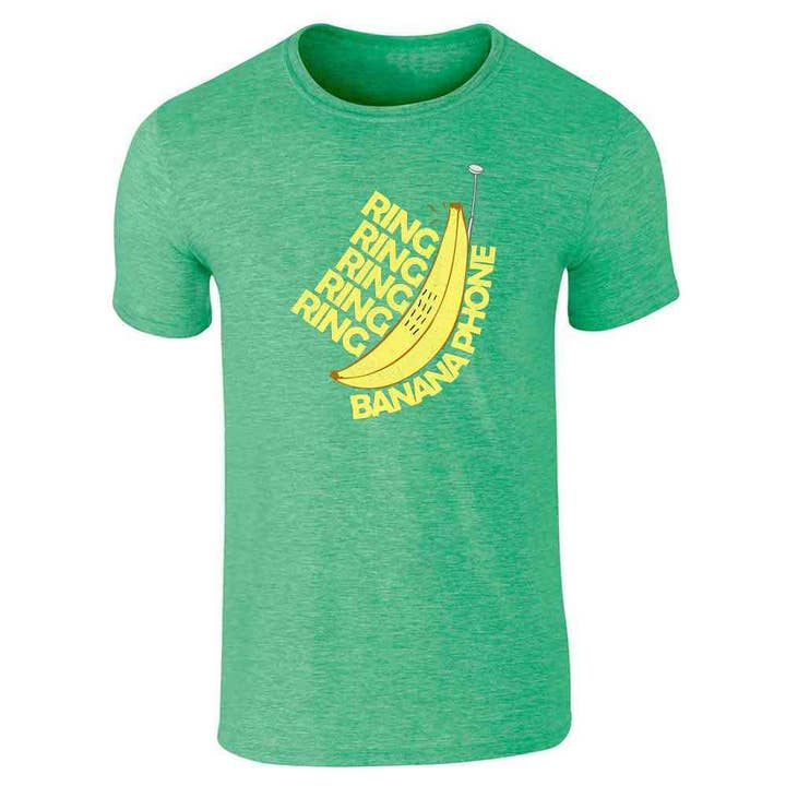 T-shirt unisexe Ring Ring Banana Phone pour la vente par Pop Threads