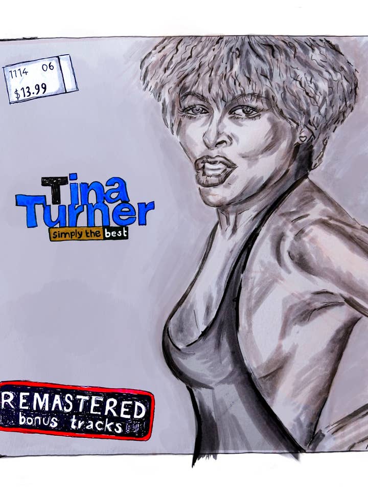 Paper 8 - Venta al por mayor Camiseta sin mangas - Mujer - Tanque Tina Turner