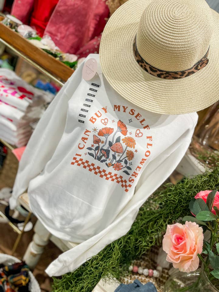 Wild Indigo – Engroshandel Grafisk Sweatshirt - Dame – Købe Mig Blomster Miley Cyrus Herre2