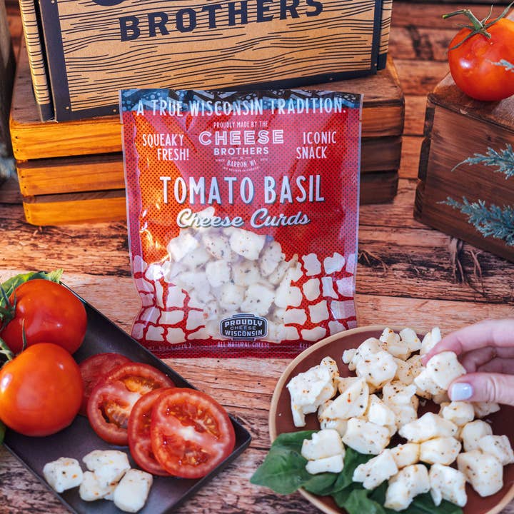 Cheese Brothers - Wholesale Cheese - Tomato Basil Cheese Curds *Ships Fresh Daily*