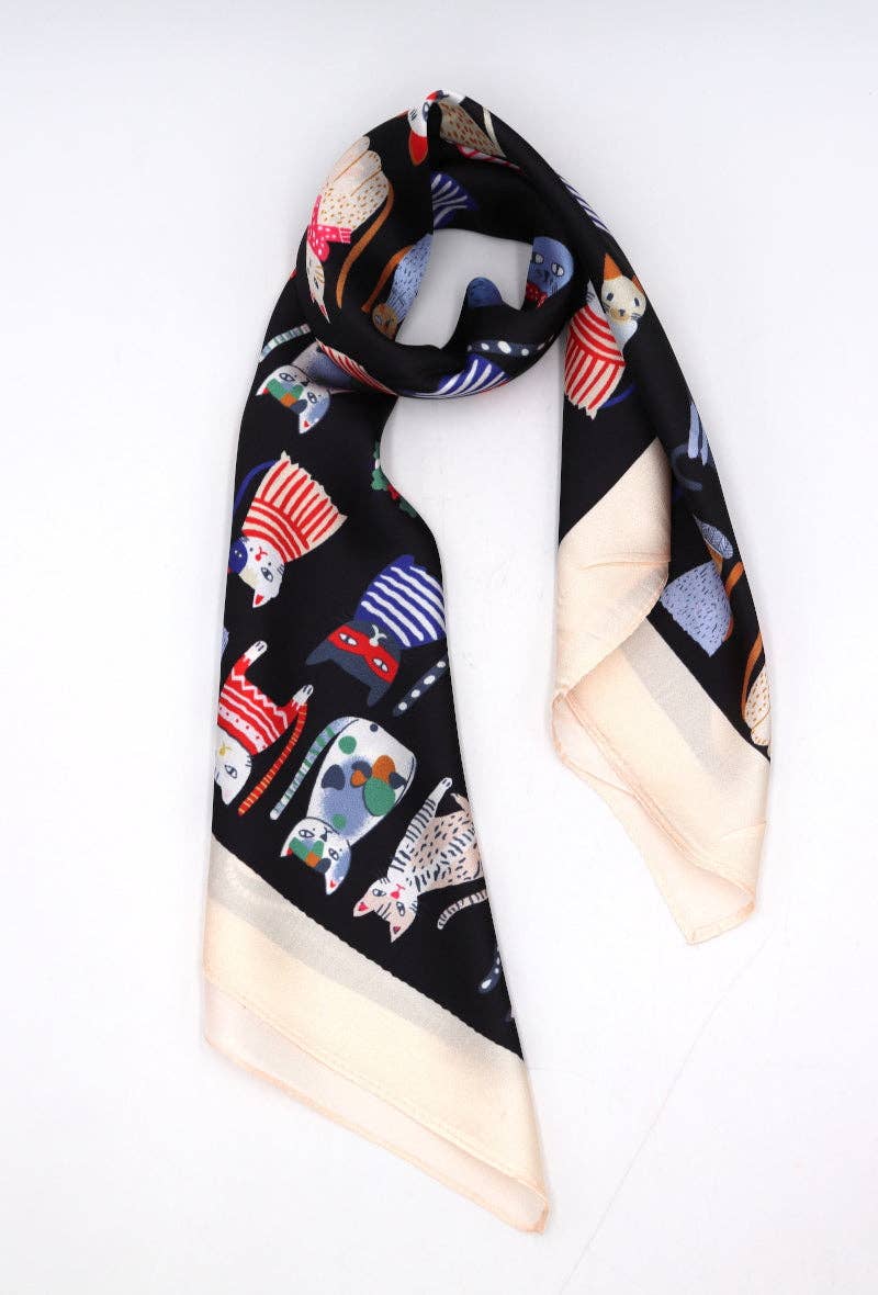 LIL' MOON - Wholesale Scarf - Women's - Square #SQ2300210