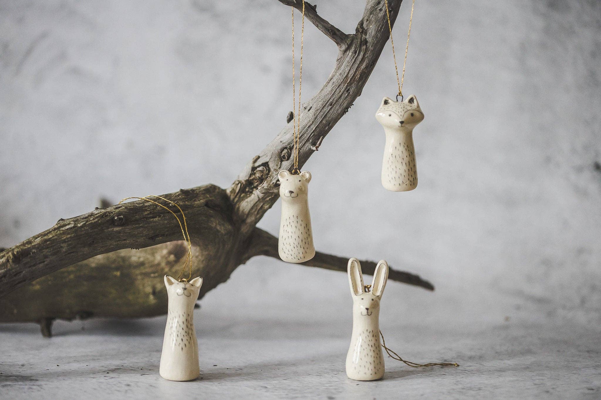 Danutė Murauskienė - Wholesale Ornament Set - Wild animals ornaments1