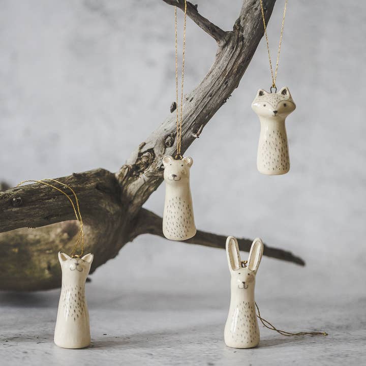 Danutė Murauskienė - Wholesale Ornament Set - Wild animals ornaments1