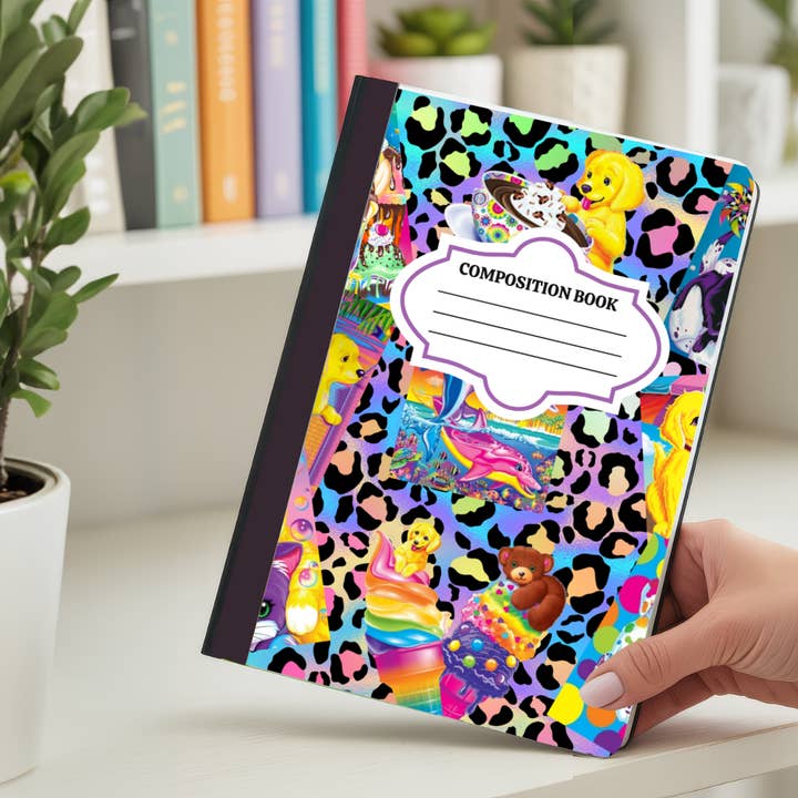 Oily Graphic Creations - Wholesale Journal Cover - Neon Animals-Composition Notebook Cover3