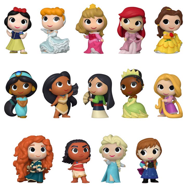 Toysmith - Wholesale Figurine Toy - Kids - Funko Mystery Minis: Disney Ultimate Princess