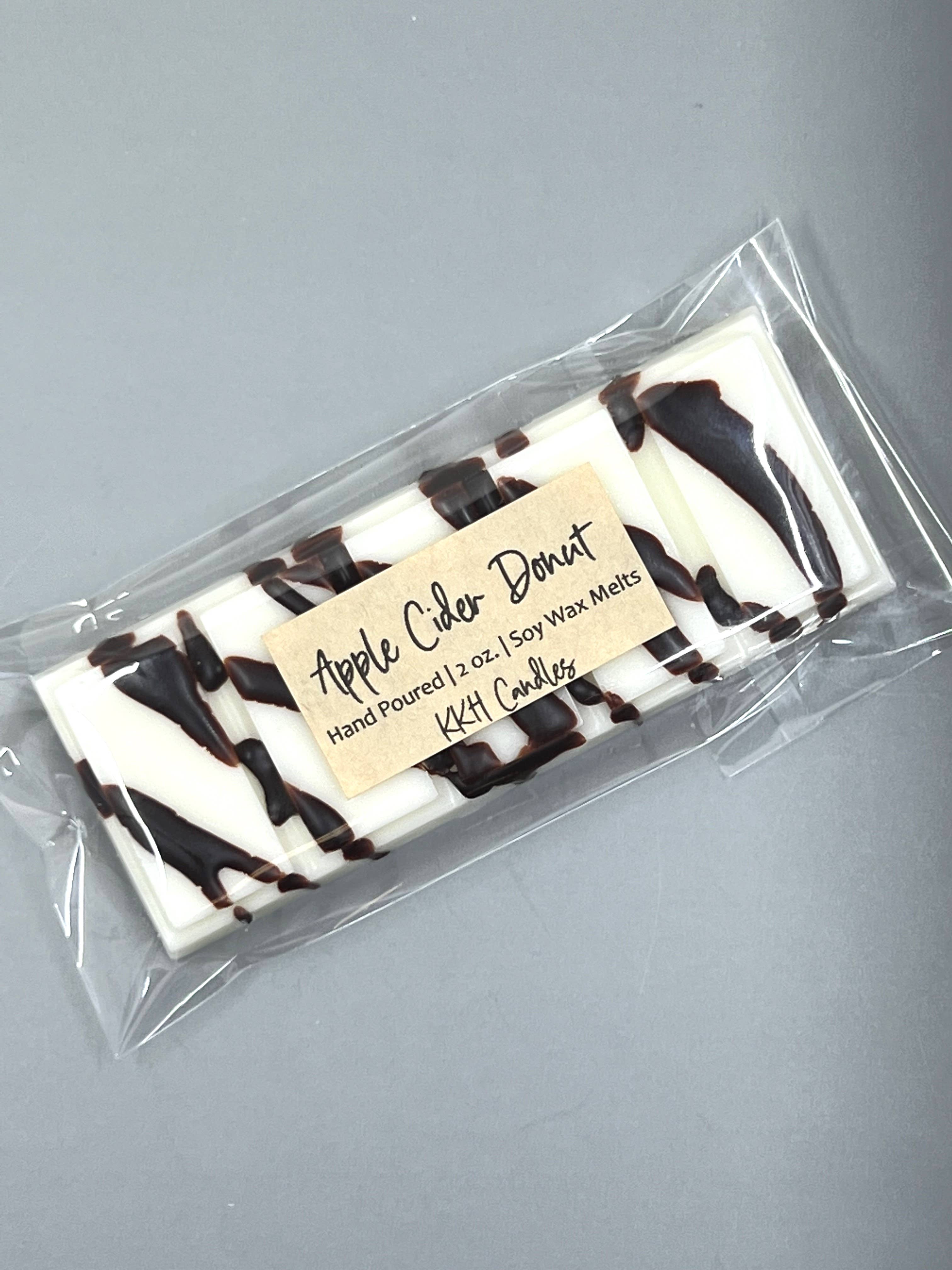 KKH Candles - Wholesale Wax Melt - Apple Cider Donut - Wax Snap Bar1
