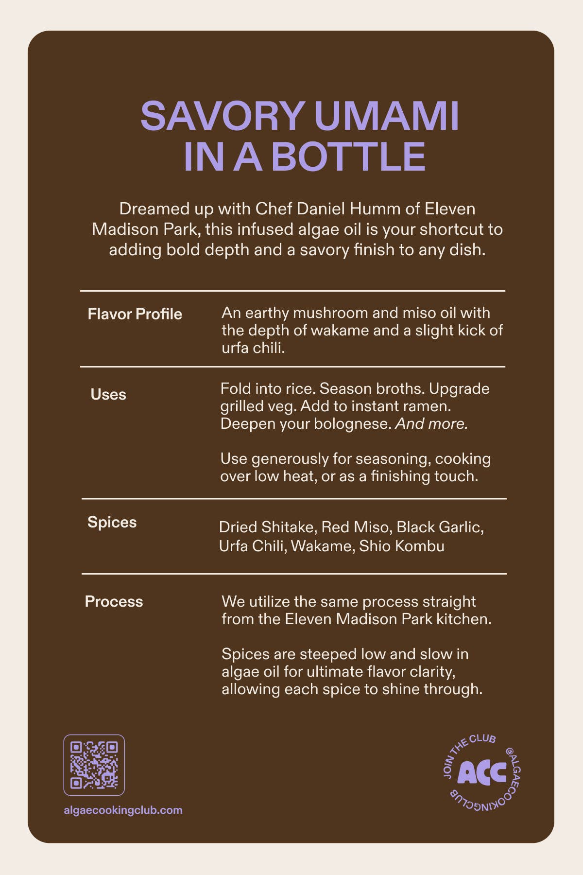 Algae Cooking Club - Wholesale Olive Oil - Shiitake Mushroom Oil - Cooking, Drizzling, Dressing, Dips1