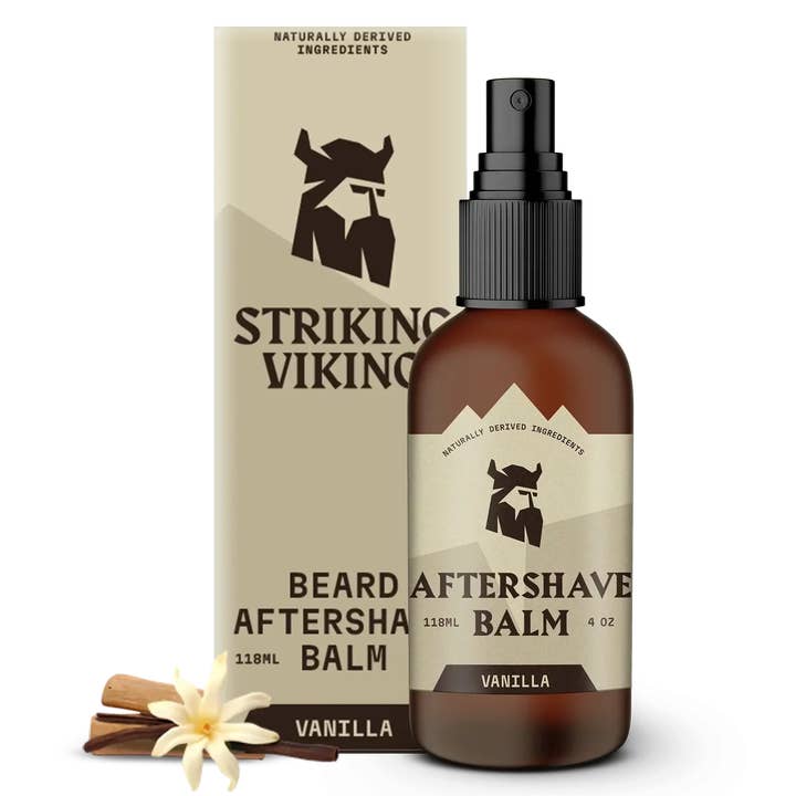 After Shave Balm for Men - Vanilla for wholesale by Striking Viking