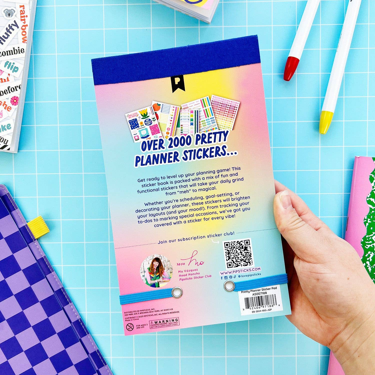 Pipsticks – Großhandel Aufkleber – Hübsches Planer-Aufkleberblock5
