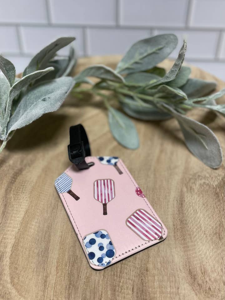 Pickleball Bag/Luggage Tag for wholesale by Stacy Lea Co