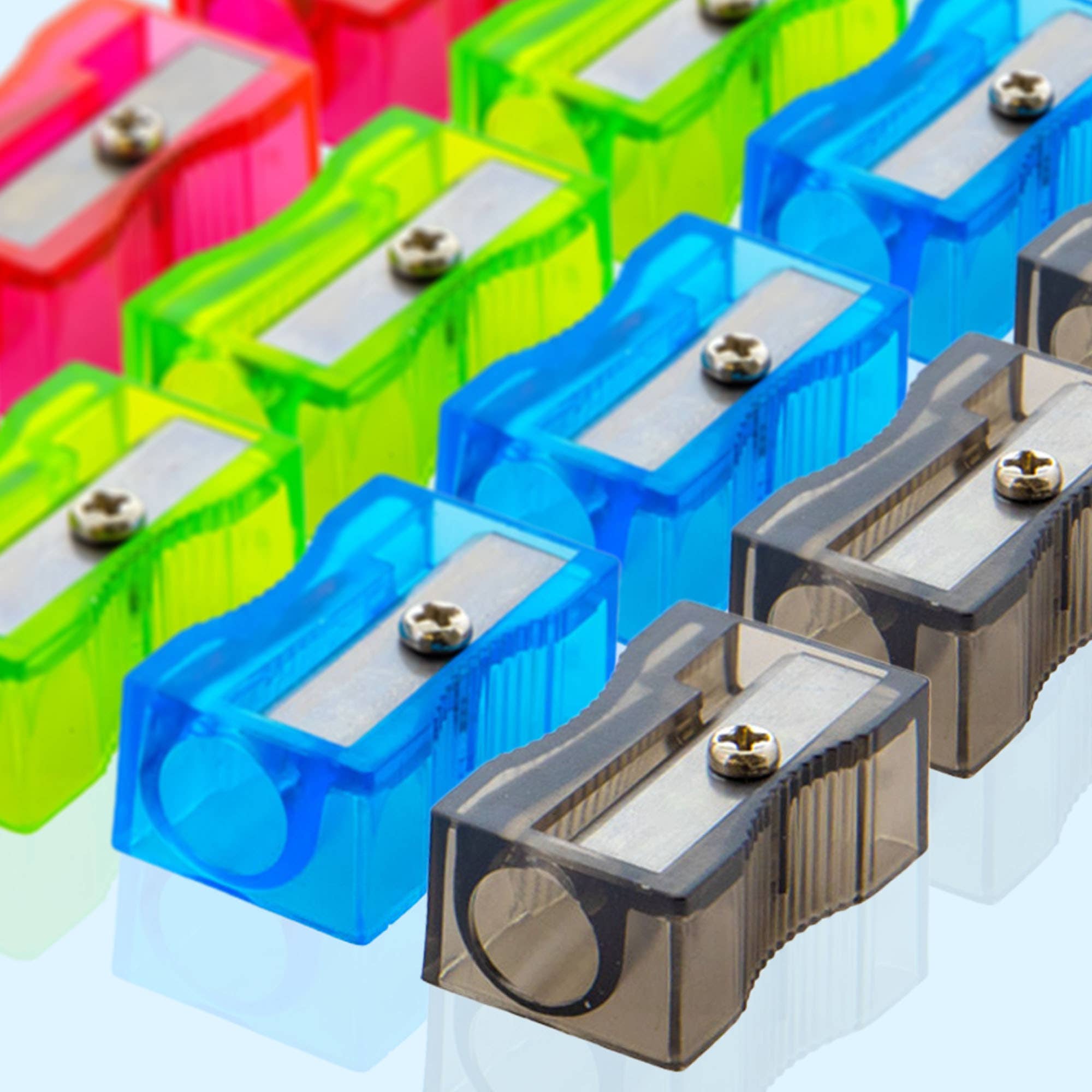 BAZIC Products - Wholesale Pencil Sharpener - Single Blade Square Pencil Sharpener (24/Box)4