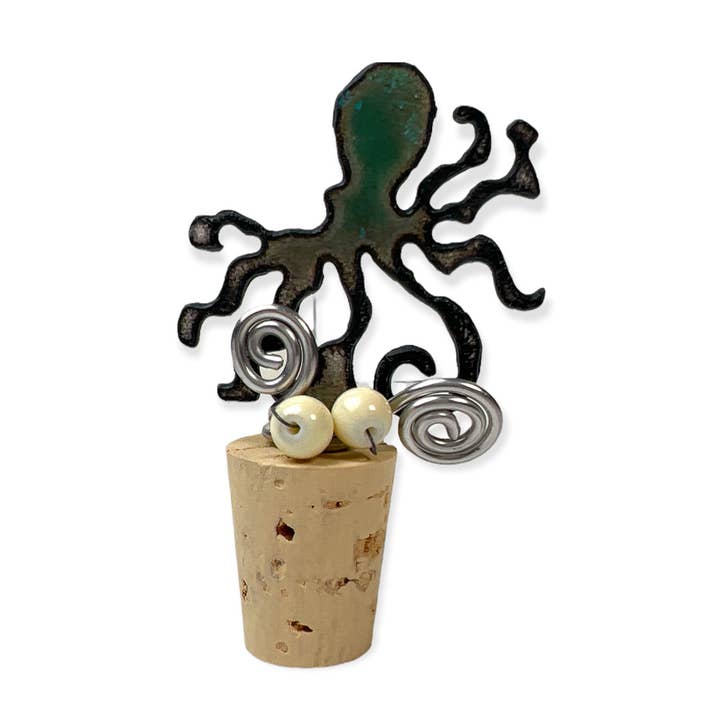 Iron Jewel – wholesale Vinkork – Bläckfisk vin kork vin propp nautiska kust souvenir eco