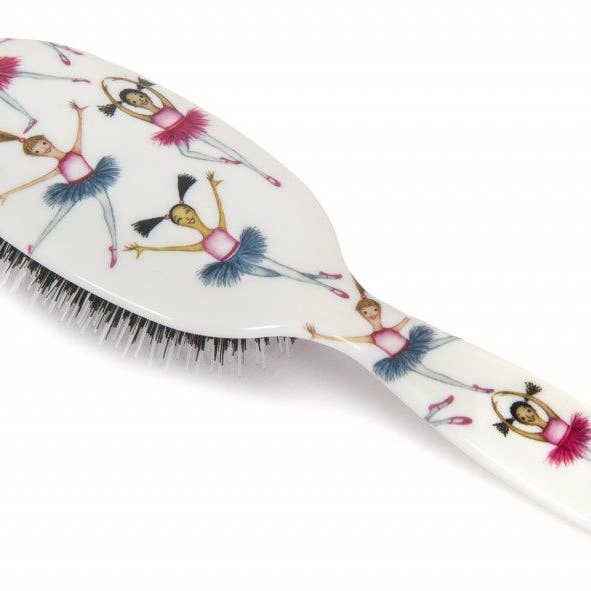 Rock & Ruddle Boar Bristle Hairbrush Ballet Dancers for wholesale by Rock & Ruddle