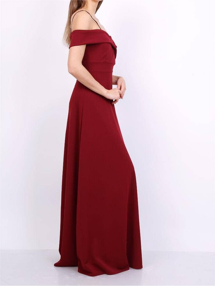 Alice'Desir - Wholesale Gown - Women's - 8892 A-line dress with boat neckline35