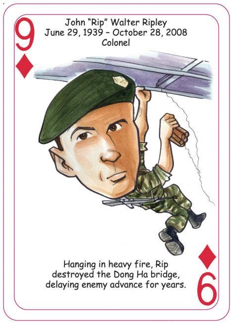 Midwest Novelty / Parody Productions - Wholesale Playing Cards - U. S. Marines Battle Heroes Playing Cards1