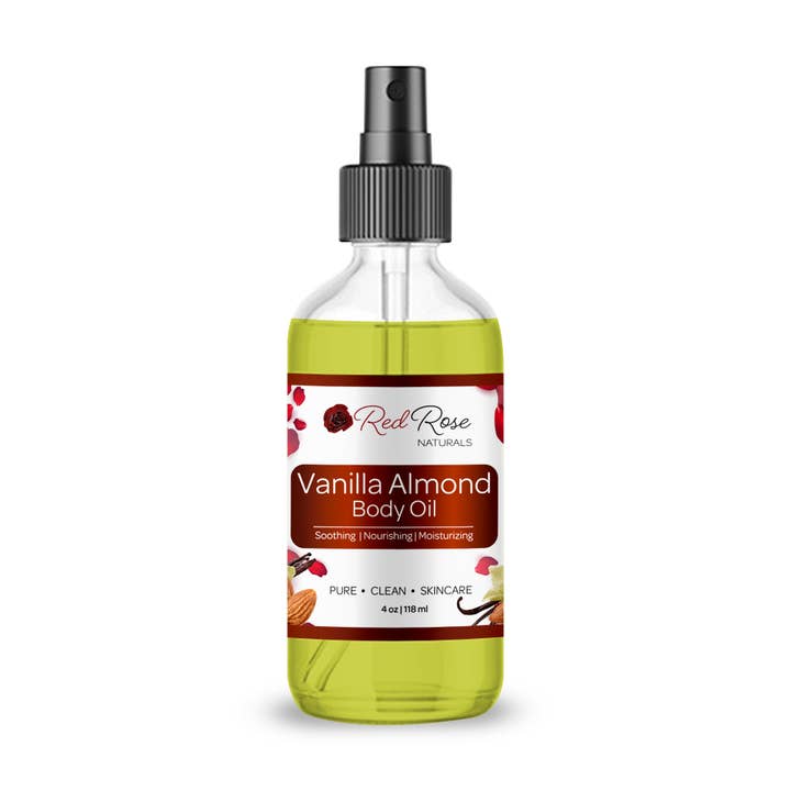 Óleo Corporal de Baunilha por atacado de Red Rose Naturals