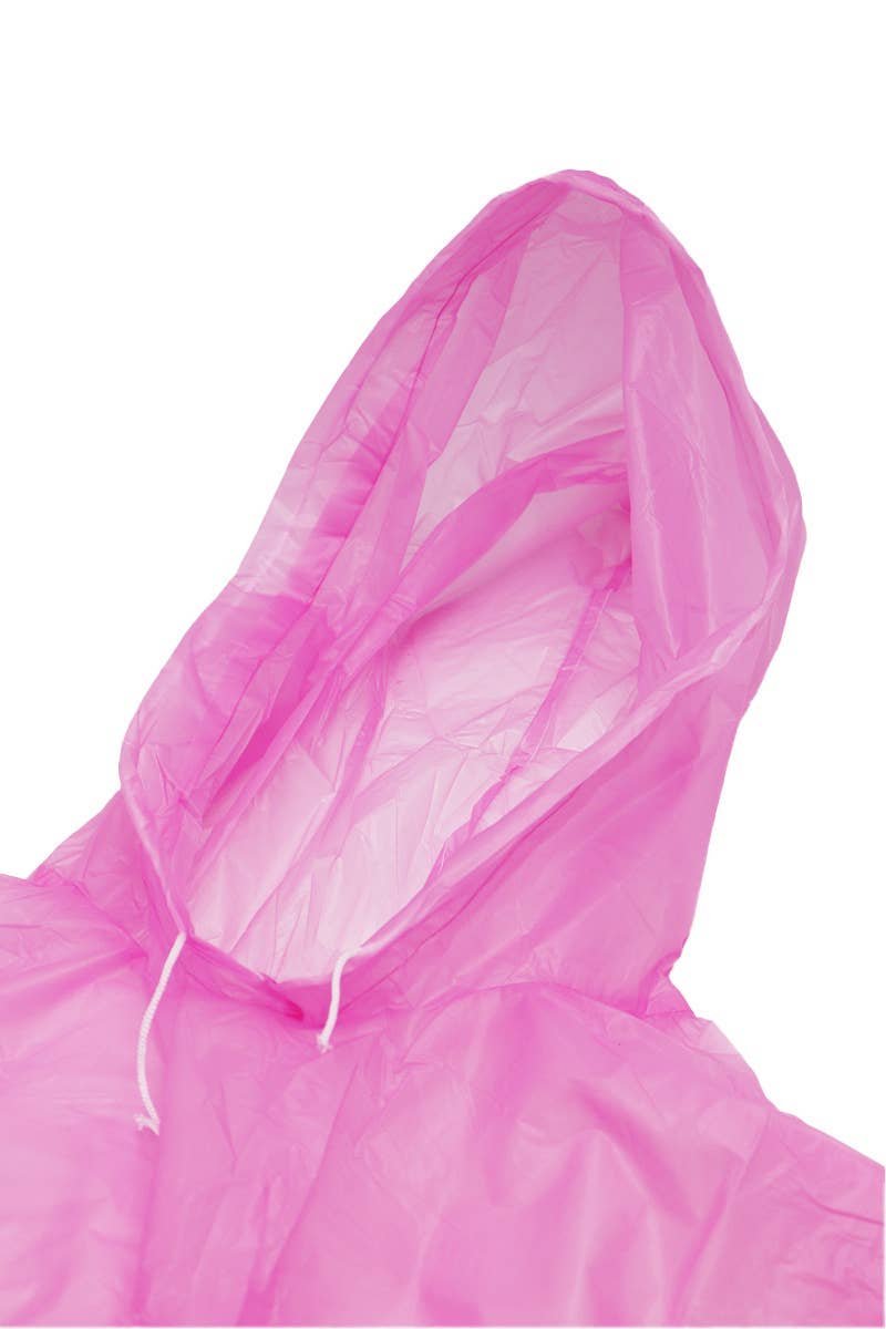 ASSORTED Hooded Pullover Thin Vinyl Rain Poncho - Unisex for wholesale on Faire2