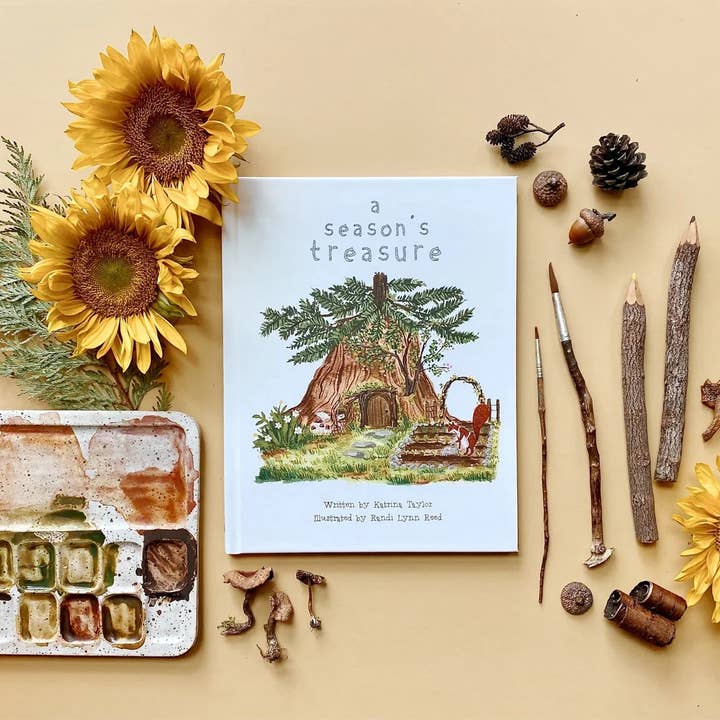 En sæsons skat børnebog for engroshandel hos Randi Lynn Reed Illustration
