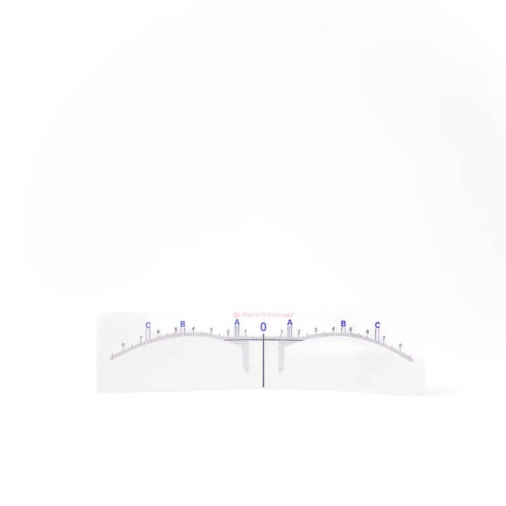 Règle à sourcils jetable (50 pcs) pour la vente par PE Cosmetics