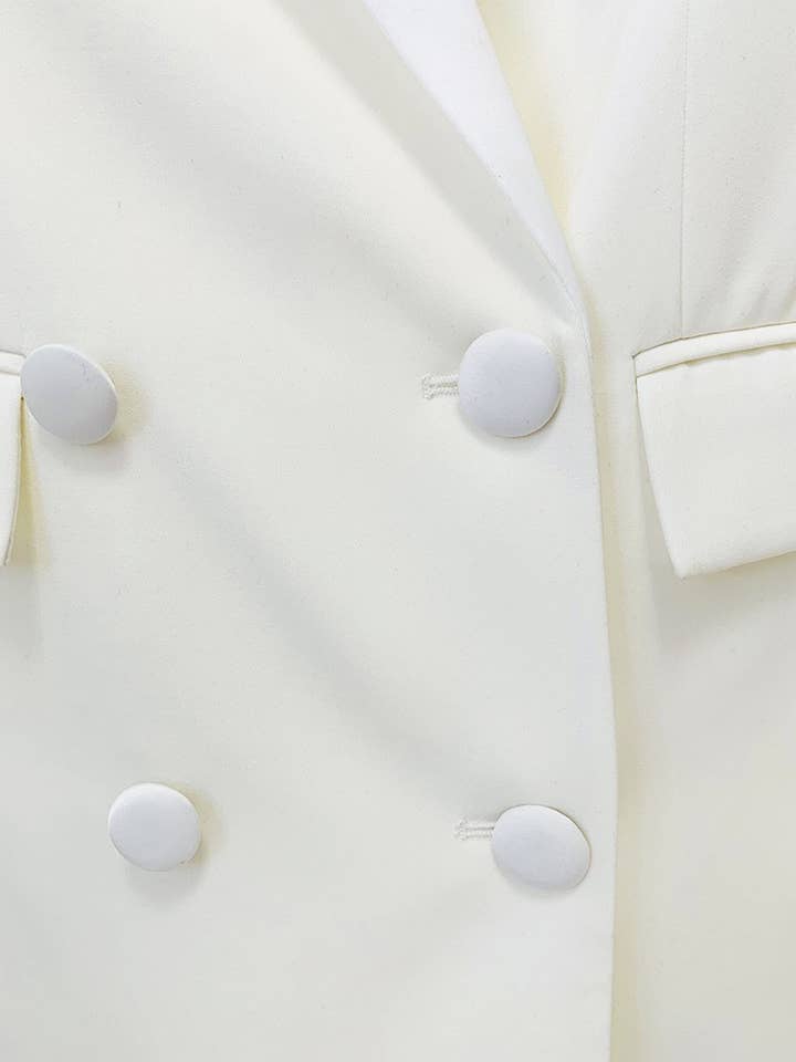 Productseeker - Venta al por mayor Chaqueta - Mujer - Chaqueta Blazer Larga con Diamantes y Cuentas - DR01477