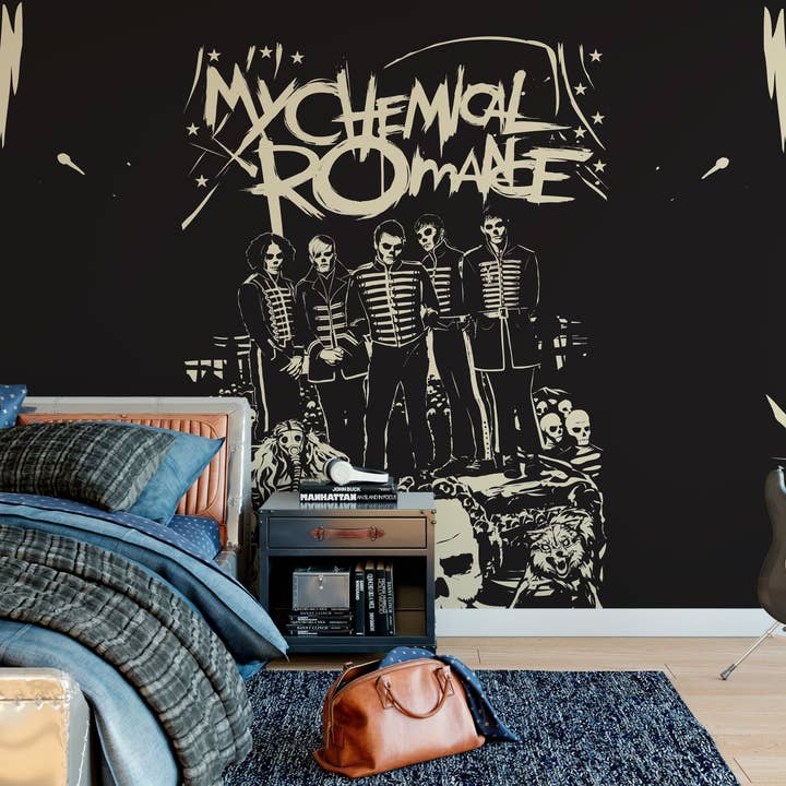 Mural de Rock Roll My Chemical Romance - No Muerto para venta al por mayor de ROCK INDUSTRIES EUROPE LIMITED