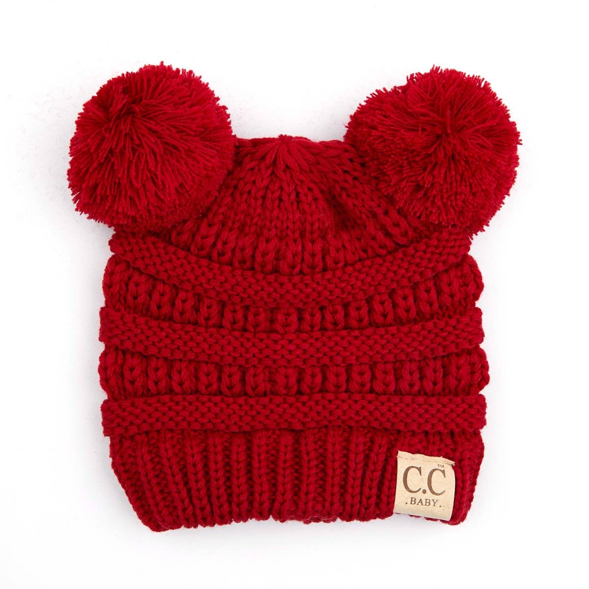 Truly Contagious - Wholesale Beanie - Kids - Cc Baby Pom Beanie  ( BABY-23POMPOM )2