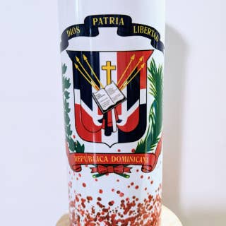 Dominican Republic Shield Tumbler for wholesale by Fui Fuío by Ktna