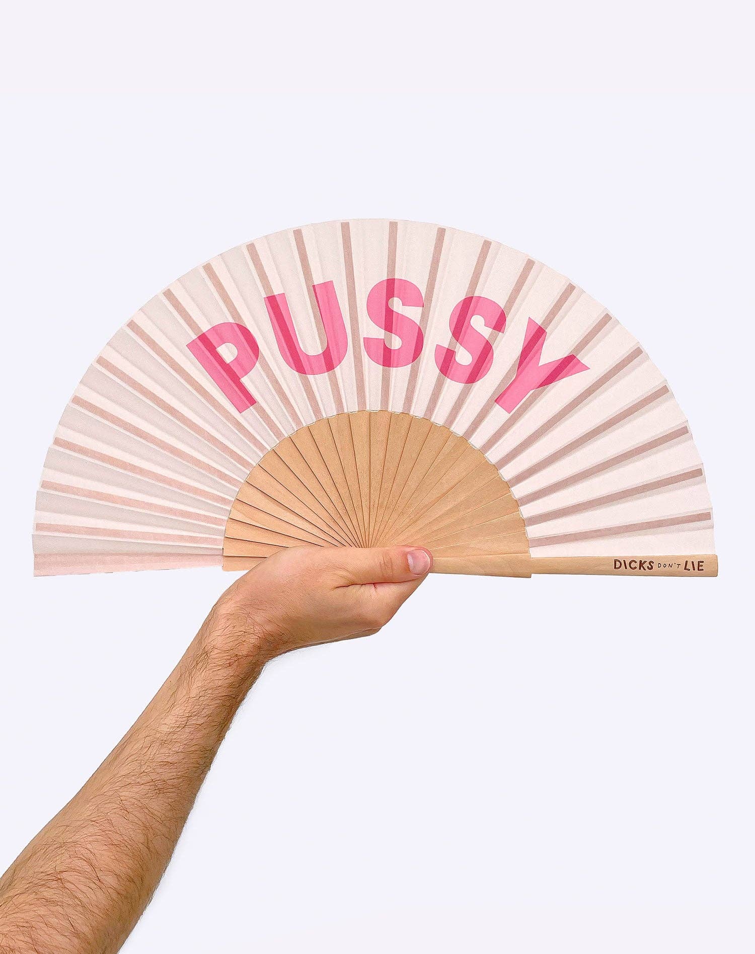 Dicks Don't Lie – wholesale Handheld folding fan – My Little Fanny – Pussy0