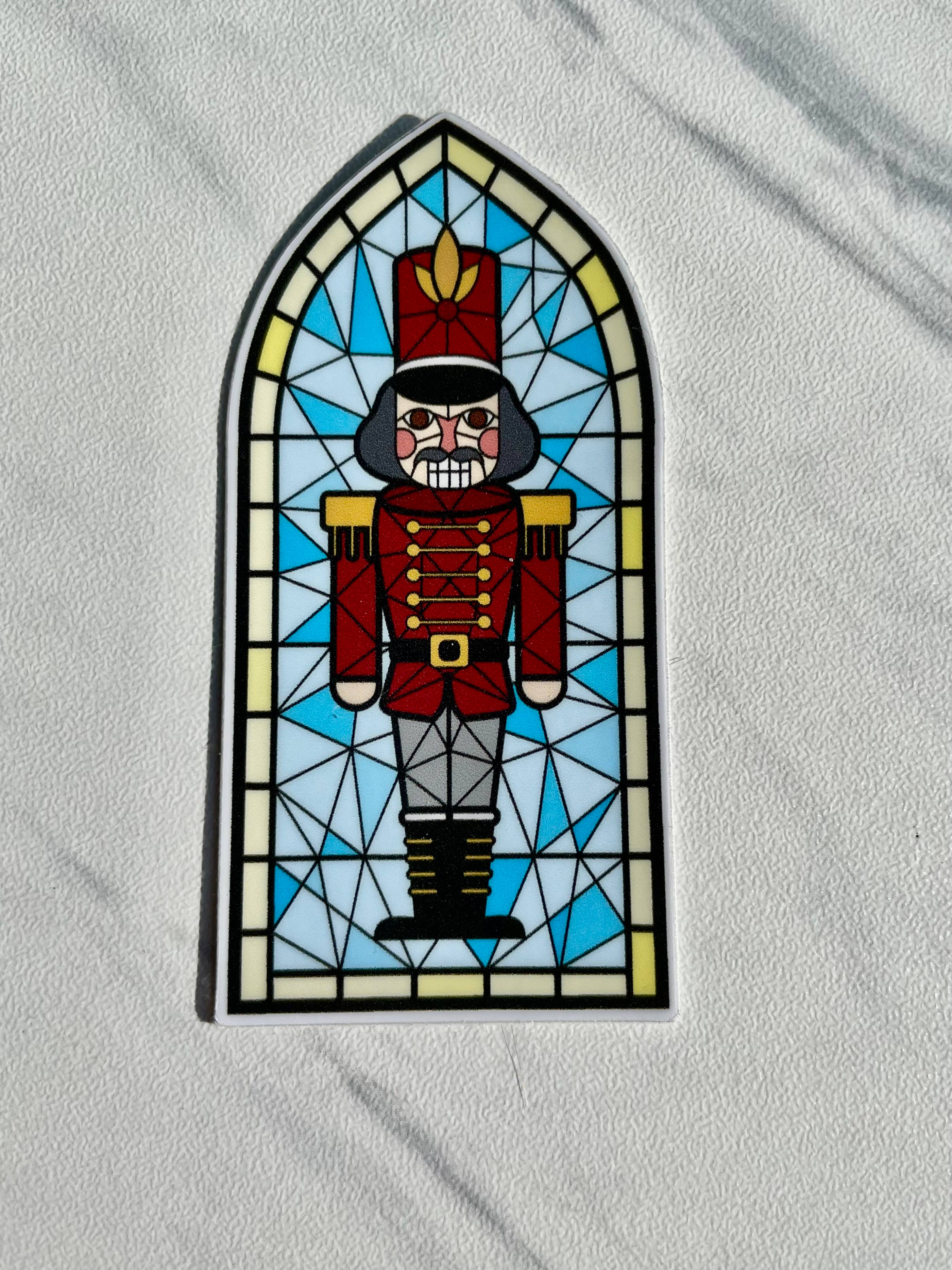 Denali & Co. - Wholesale Sticker - Nutcracker, Clara, Rat, Stained Glass Christmas Sticker5